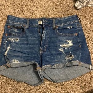 American eagle jean shirt…size 8 only wore a hand full of times,almost brand new